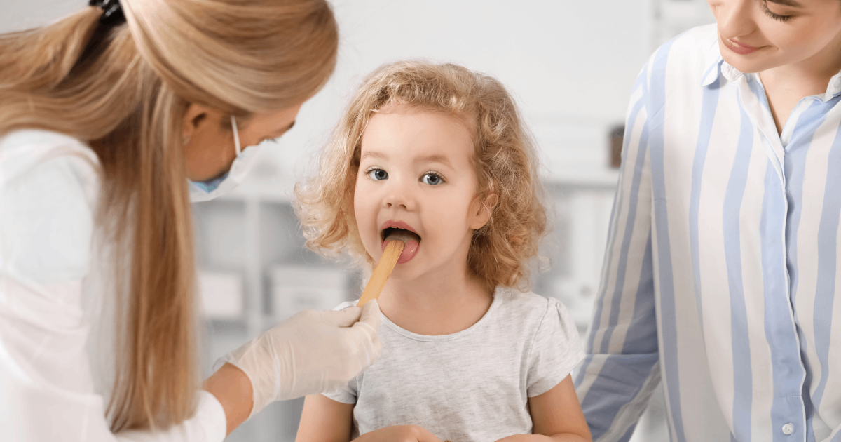 Sore Throats in Kids and Babies